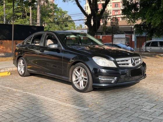 MERCEDES-BENZ C 180 1.6 CGI SPORT 16V TURBO GASOLINA 4P AUTOMÁTICO MERCEDES-BENZ C 180 1.6 CGI SPORT 16V TURBO GASOLINA 4P AUTOMÁTICO